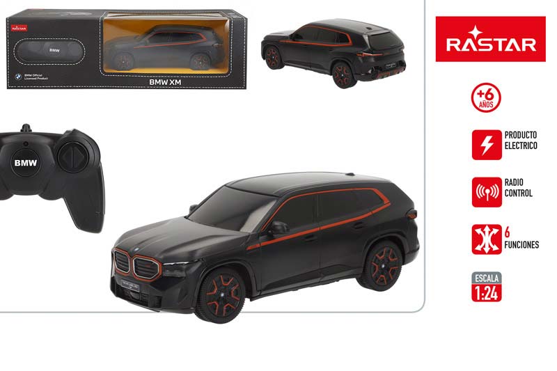 RASTAR-COCHE RC 1:24 BMW XM