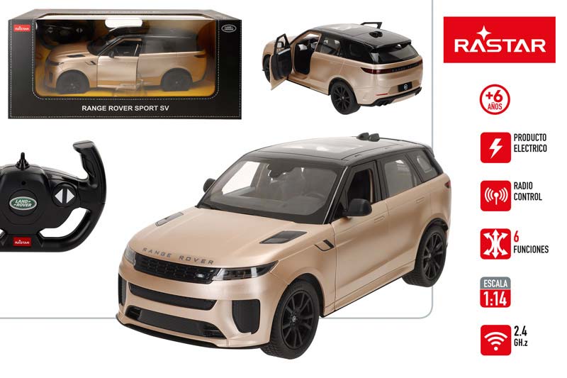 RASTAR-COCHE RC 1:14 RANGE ROVER SPORT SV