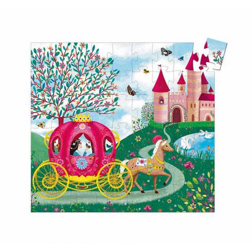 A CARRUAGEM DE ELISE - PUZZLE SILHUETA 54 PEÇAS