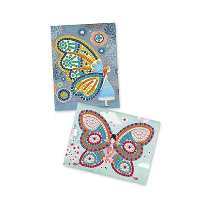 BORBOLETAS - MOSAICOS AUTOCOLANTES P/ IMAGENS