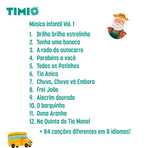 TIMIO SET 1 DE 5 DISCOS