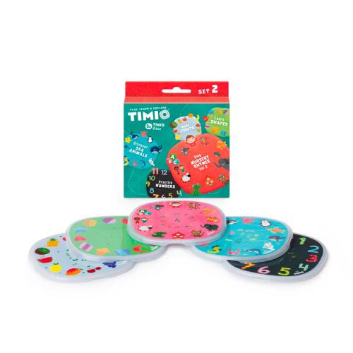 TIMIO SET 2 DE 5 DISCOS