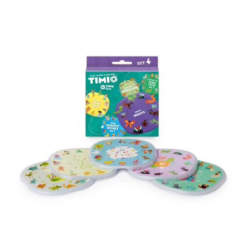 TIMIO SET 4 DE 5 DISCOS