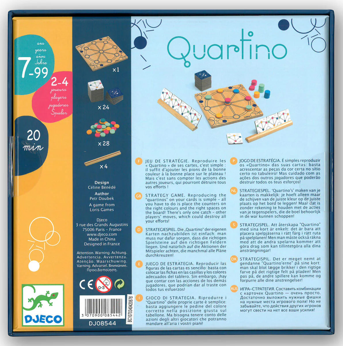 QUARTINO - JOGO DE TÁTICA