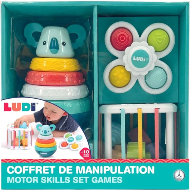 CONJUNTO DE BRINQUEDOS PARA BEBÉ