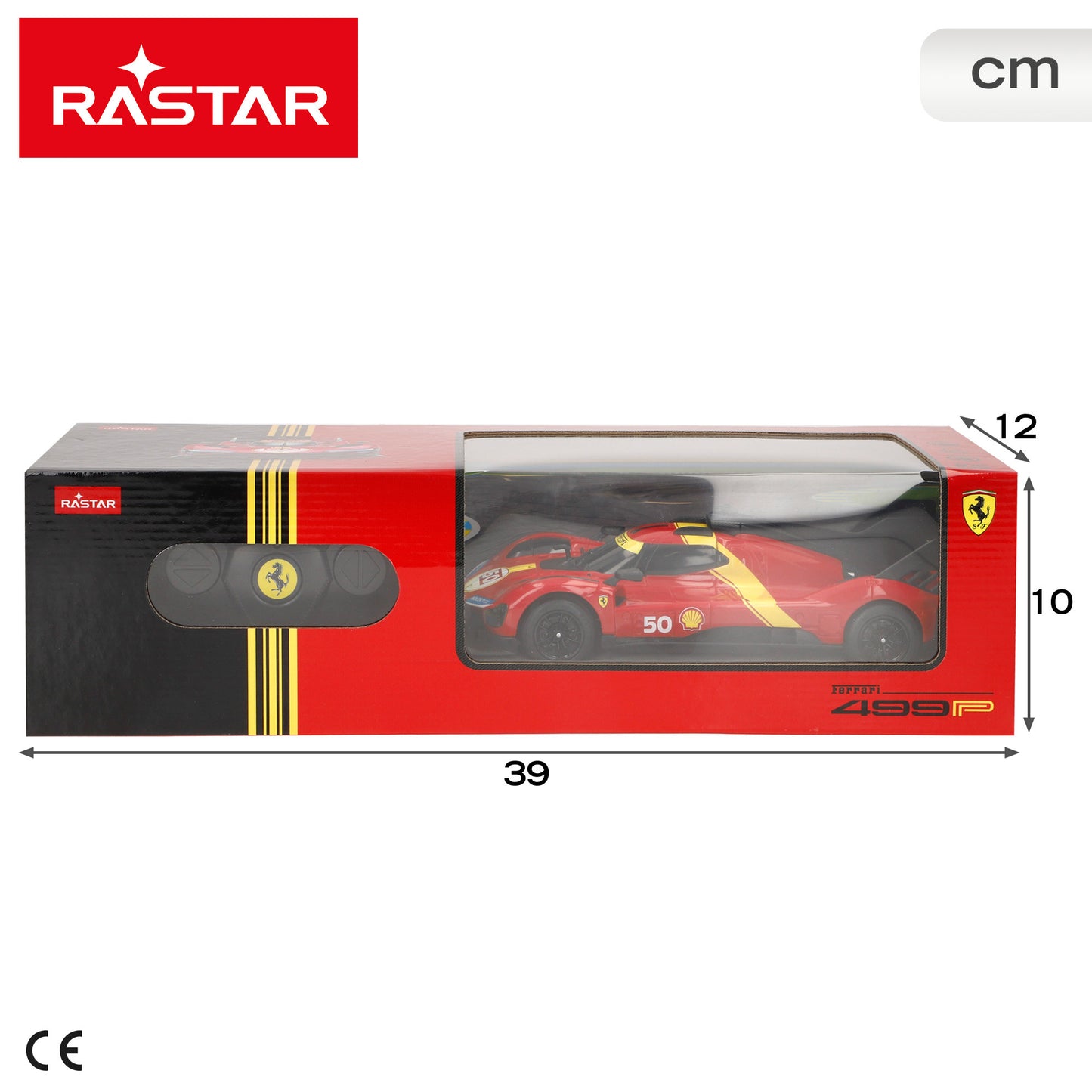 RASTAR-COCHE RC 1:24 FERRARI 499P
