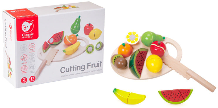 Conjunto de Frutas para Cortar