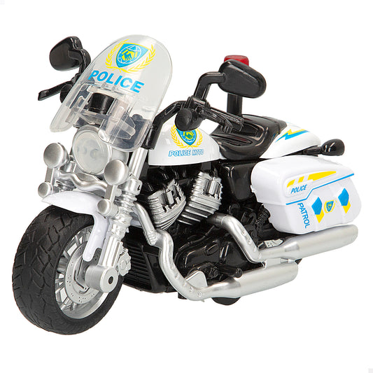 MOTO METAL POLICIA PULL BACK