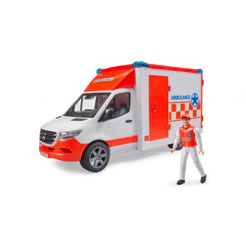 AMBULÂNCIA MB SPRINTER C/ MOTORISTA E MÓDULO DE LUZ