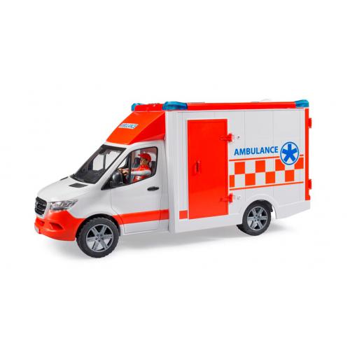 AMBULÂNCIA MB SPRINTER C/ MOTORISTA E MÓDULO DE LUZ