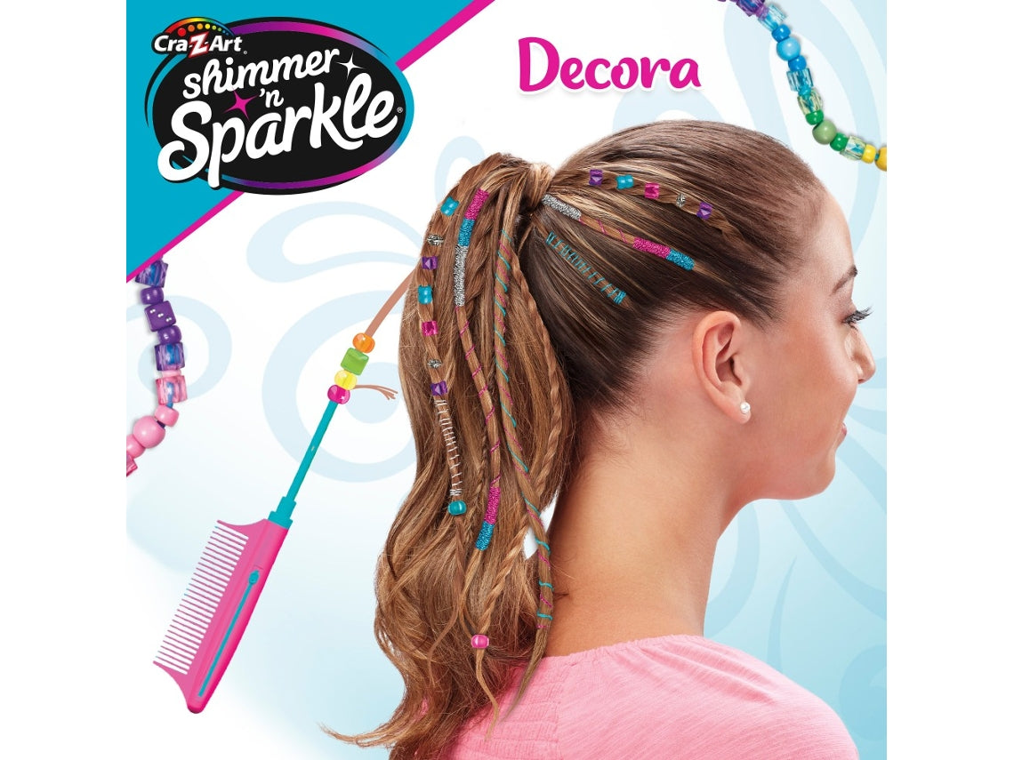 Conjunto de penteado infantil 3 em 1