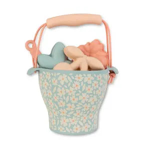 CONJUNTO DE BRINQUEDOS DE PRAIA - FLORES VERDES