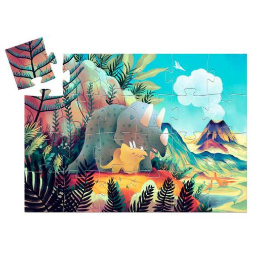 TEO, O DINOSSAURO - PUZZLE SILHUETA 24 PEÇAS