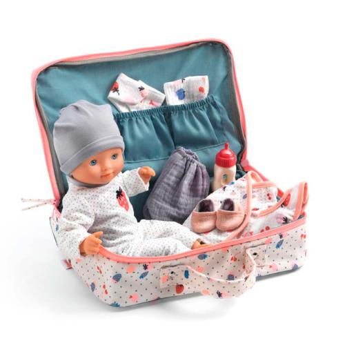 MALA DE VIAGEM DA VANILLE - BONECA C/ MALA E ACESSÓRIOS
