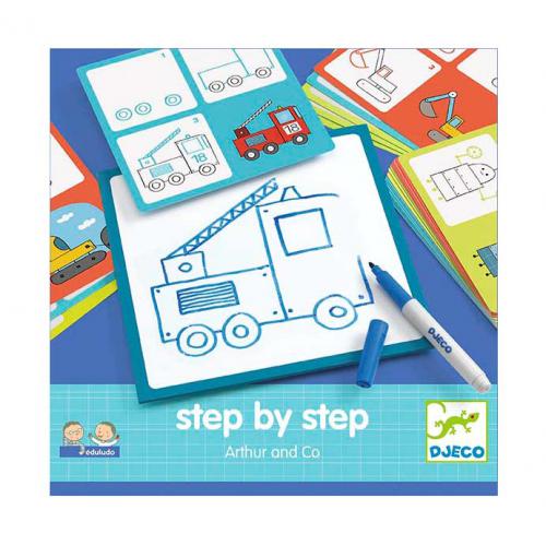 STEP BY STEP - ARTHUR & CO - DESENHA PASSO A PASSO