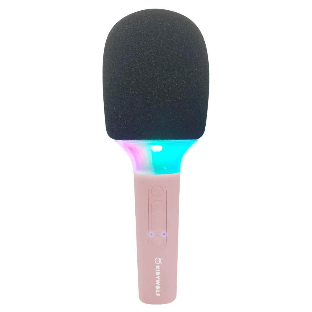 MICROFONE DE KARAOKE ROSA