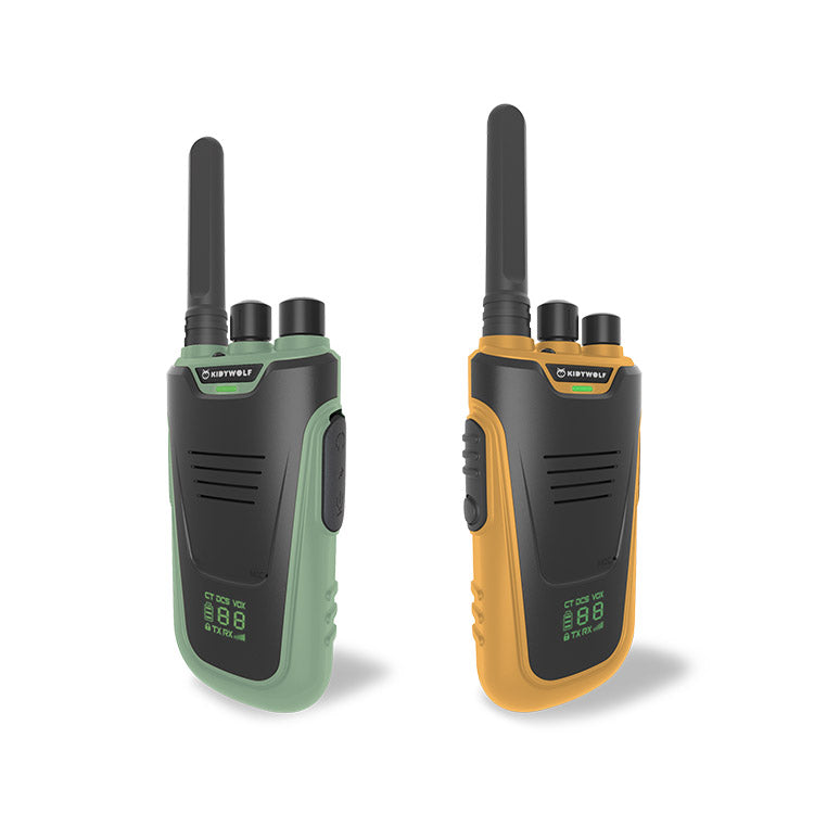 WALKIE TALKIE VERDE E LARANJA