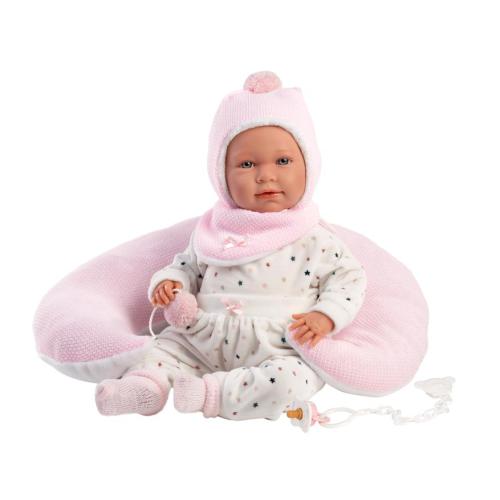 MIMI CHORONA 42 CM C/ ALMOFADA LUA ROSA