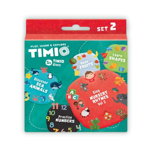 TIMIO SET 2 DE 5 DISCOS