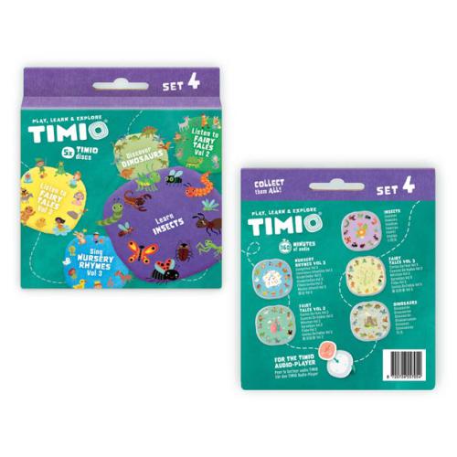 TIMIO SET 4 DE 5 DISCOS