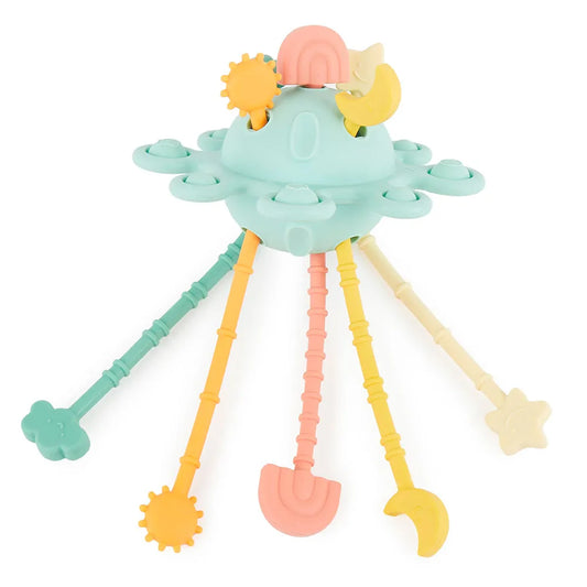Brinquedo de Atividade Montessori Banana Silicone
