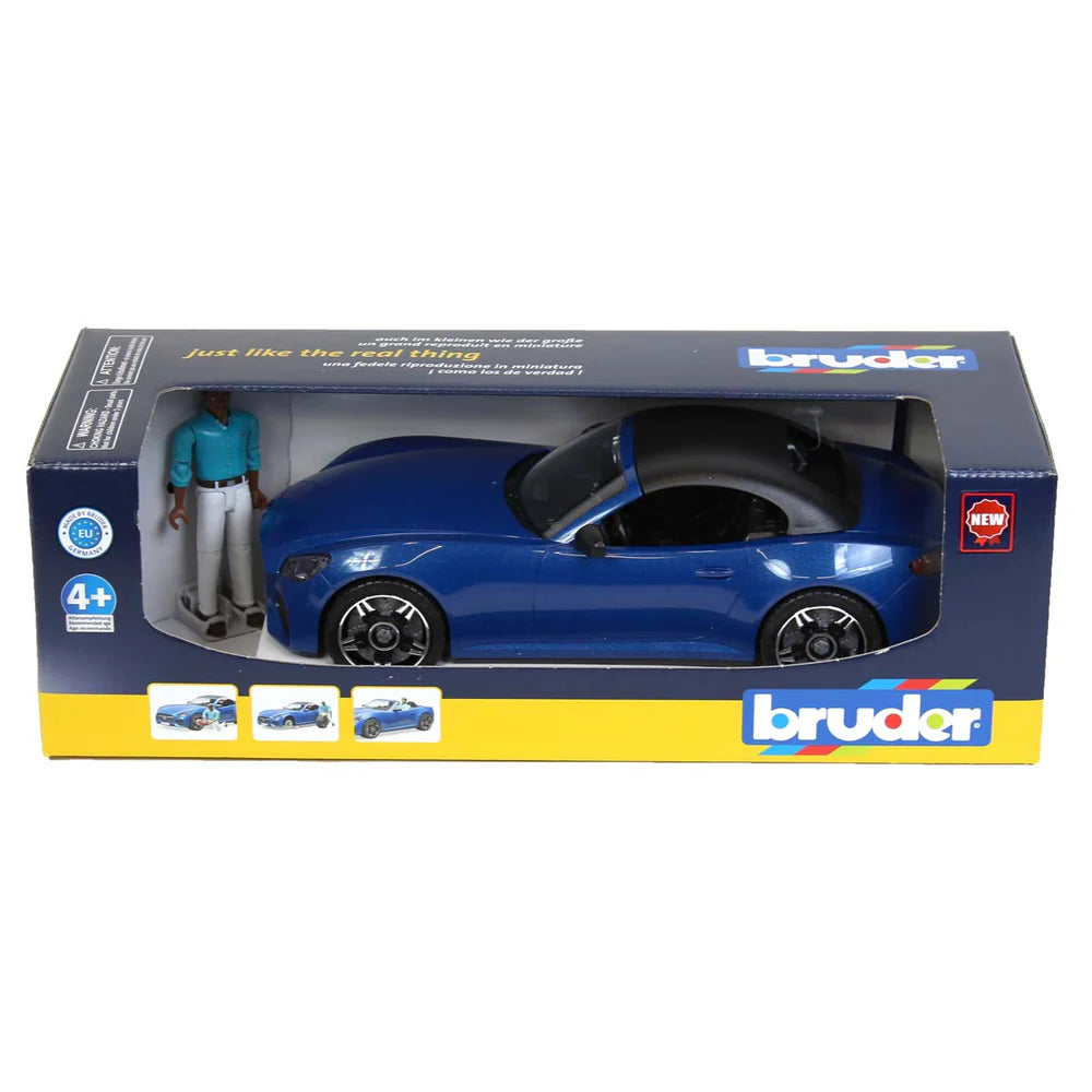 BRUDER- ROADSTER BRUDER COM CONDUTOR