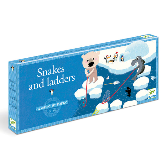 SNAKES AND LADDERS - JOGO COBRAS E ESCADAS