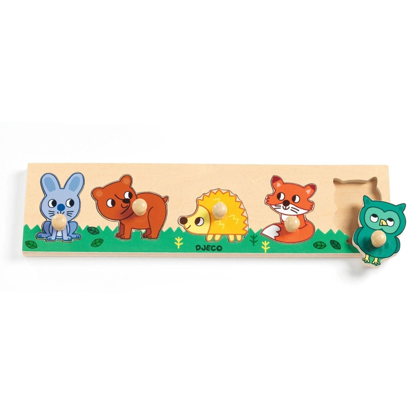 FOREST N CO - PUZZLE DE MADEIRA C/ PEGA TEMA ANIMAIS